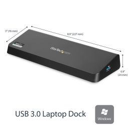Hub USB Startech USB3DOCKHDPC 4K Ultra HD
