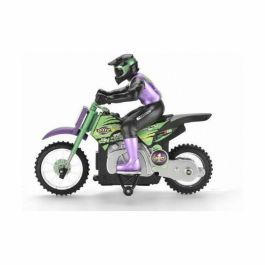 Lexibook LEXRC18 Motocicleta Motocross Radio Control 2.4 GHz para Acrobacias Espectaculares y Ritmo Frenético