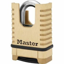 Master Lock Candado M1177EURD de Latón Macizo de Alta Seguridad, Grillete Protegido, Combinación Programable Precio: 44.5000006. SKU: B12QQY547D