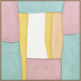 Cuadro Home ESPRIT Blanco Rosa Turquesa Abstracto Urbano 102 x 4,5 x 102 cm (2 Unidades) Cuadro Home ESPRIT Blanco Rosa Turquesa Abstracto Urbano 102 x 4,5 x 102 cm (2 Unidades)
