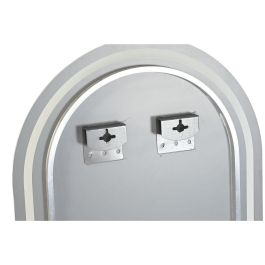 Espejo de pared Home ESPRIT Cristal 50 x 0,5 x 80 cm