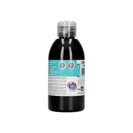 Liderpapel Pintura acrilica bote 250 ml Negro