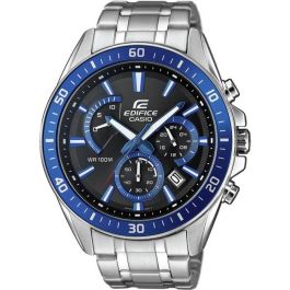 Casio EFR-552D-1A2VUEF Edifice Reloj Hombre Cuarzo Acero Plata Esfera Negro/Azul Cronógrafo 10 ATM Precio: 94.94999954. SKU: S7148821