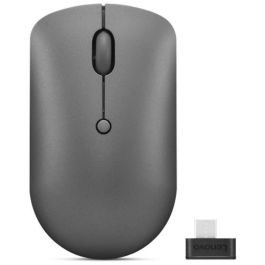 Lenovo LEN1697102468687 Ratón Inalámbrico Compacto USB-C Gris