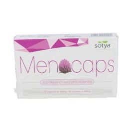 SOTYA Menocaps 30 Cápsulas. Complemento con Vitaminas B5, B6, Cobre, Biotina, Selenio para Menopausia, Cabello y Piel Precio: 5.6899997. SKU: B1EB5LBHAY