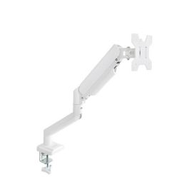 TooQ DB1334TNR-W Soporte para Monitor de Escritorio, 34 Pulgadas, Pinza/Atornillado, Blanco