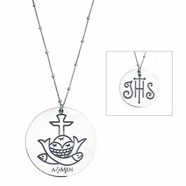 Collar Mujer Amen IHS - PANI&PESCI GRANDE 55MM Collar Mujer Amen IHS - PANI&PESCI GRANDE 55MM Precio: 91.50000035. SKU: S7215135