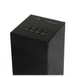 TORRE DE SONIDO SUNSTECH STBT130 NEGRA - 20W RMS - BT4.0 - FM - USB/AUX-IN - CONTROL VOLUMEN DIGITAL