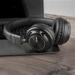 Elbe ABT-590-N Auriculares Bluetooth Diadema Negros Plegables con Micrófono