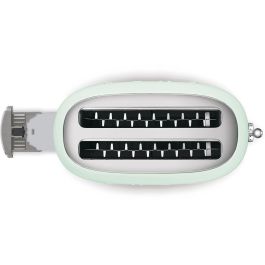 Smeg TSF02PGEU Tostadora 2 Rebanadas Verde Pastel 1500W