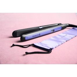 Remington Pro Ion Straight S7710 Plancha de Pelo, Tecnología Iónica Triple, Cerámica con Turmalina, 9 Temperaturas 150-230°C, Placas Flotantes 110mm, Color Lila/Negro