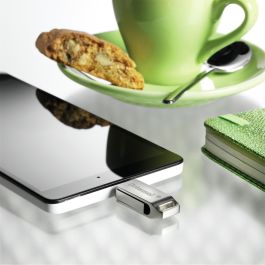 Memoria USB INTENSO 3536491 128 GB Plateado