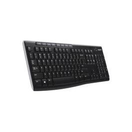 Logitech K270 Teclado Inalámbrico Full-size con Teclado Numérico, 8 Teclas Rápidas, Batería de Larga Duración, Resistente a Derrames Precio: 46.49999992. SKU: B1CYJHT5V7