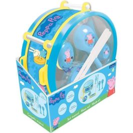 Lexibook - Set musical de Peppa Pig - 7 instrumentos - Almacenamiento en el tambor Lexibook - Set musical de Peppa Pig - 7 instrumentos - Almacenamiento en el tambor