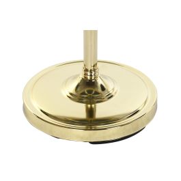 DKD Home Decor Mesita Auxiliar Glam Dorado Laton Espejo 42.5 x 49 x 42.5 cm