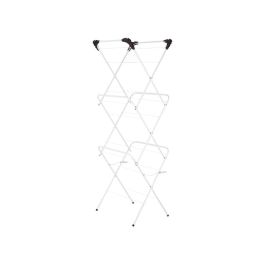 Tendedero Metal 3 Alturas Estrecho Blanco Kipit 50X69CM (5 Unidades) Tendedero Metal 3 Alturas Estrecho Blanco Kipit 50X69CM (5 Unidades)