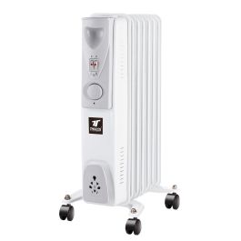 Thulos TH-RAC702 Radiador de Aceite 1500W, 7 Elementos con Termostato Regulable, 3 Niveles de Temperatura, Protección por Sobrecarga y Vuelco Precio: 51.49999943. SKU: B1BTFZCZER