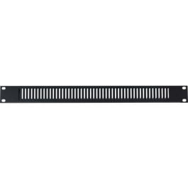 Algamaudio Saaair-1U Rejilla de Ventilación para Rack 1U Negro Acero 19 Pulgadas
