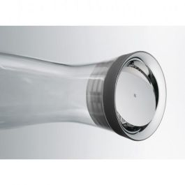 WMF 0617726040 Basic. Jarra de agua de cristal de 1.5 L. Colores: negro y transparente. Ideal para mesa.
