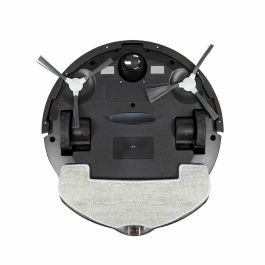 Livoo DOH145 WASH'UP Robot Aspirador Conectado 1000 Pa 70 min con 2 Depósitos Negro