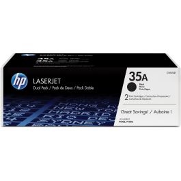 HP Tóner original LaserJet CB435AD negro, pack doble, 1500 páginas (rendimiento), para HP LaserJet P1005, P1006, P1505, M1120, M1522 Precio: 181.5. SKU: S8409639