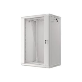 Lanberg WF01-6418-10S Armario Rack de Pared 18U, Color Gris, 60 kg de Capacidad Máxima Lanberg WF01-6418-10S Armario Rack de Pared 18U, Color Gris, 60 kg de Capacidad Máxima