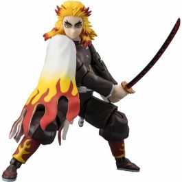 Bandai BAN1736489429386 Figura articulada Ultimate Legends HD Demon Slayer Kyojuro Rengoku 12 cm