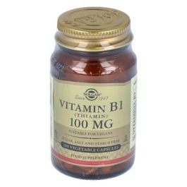 SOLGAR Vitamina B1 100 mg, 100 Cápsulas Vegetales para el normal mantenimiento del sistema nervioso, apto veganos Precio: 14.4999998. SKU: B1GJHCSL74