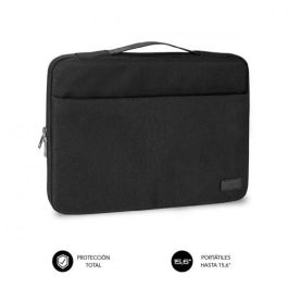 Maletín Subblim Elegant Laptop Sleeve para Portátiles hasta 15.6"/ Negro Precio: 16.50000044. SKU: S7814853