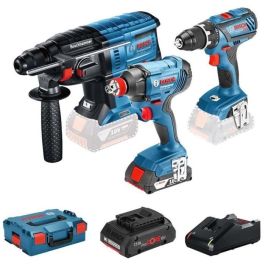 Kit Combo 3 Herramientas 18V: Gsr 18V-28 + Gbh 18V-20 + Gdx 18V-180 L