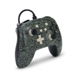 Power A Mando con Cable 1522659-01 Enhanced para Nintendo Switch Mario