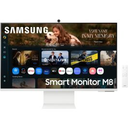 Samsung S32FM801UU Monitor Smart M80F 32" 4K Ultra HD Blanco con HDR10+ y Tizen Precio: 700.69000045. SKU: B1GDHQCBG6