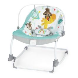 Bright Start Balancel Wild Vibes salvaje, vibraciones relajantes, 2 posiciones de inclinación, nacimiento Precio: 59.50000034. SKU: B18AMFZL24