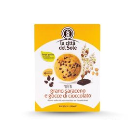 LA CITTA DEL SOLE Magdalenas de Trigo Sarraceno con Chips de Chocolate 4x45G Precio: 3.8900004. SKU: B1HYD6JTAC