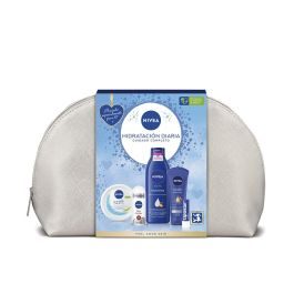Nivea Hidratación Diaria Estuche 5 pz - NIVEA Body Milk Nutritivo 400ml, Crema Soft 100ml, Neceser Precio: 12.89000053. SKU: B19YFFC7F6