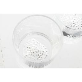Vaso Loft DKD Home Decor Transparente Negro 25 x 8.5 x 25 cm Set de 4 (2 Unidades) Vaso Loft DKD Home Decor Transparente Negro 25 x 8.5 x 25 cm Set de 4 (2 Unidades)