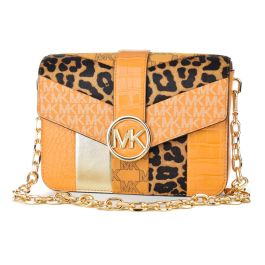 Bolso Mujer Michael Kors 35F2GNML2Y-HNY-CMB-MULTI Amarillo 22 x 18 x 5 cm Precio: 250.49999953. SKU: S0369511