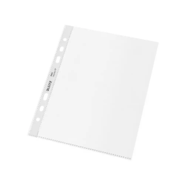 Fundas Leitz Negro Transparente Polipropileno Plástico