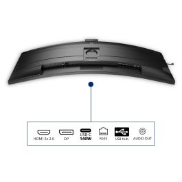 Philips 49B2U6900CH Monitor Curvo 48.8" 5120x1440 Dual QHD USB-C HDMI DP 75Hz VA Negro Precio: 1337.7899997. SKU: B198HHMDDY