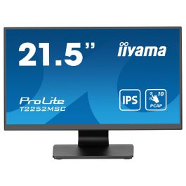 IIYAMA Monitor Digital Signage ProLite T2252MSC-B2, 22" Full HD, Pantalla Táctil, Negro