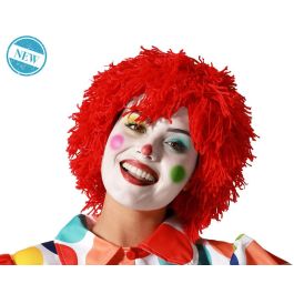 Peluca De Payaso Roja 90 gr