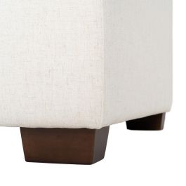 Sofá 4 Plazas Crema Tejido 282 X 101 X 71 cm