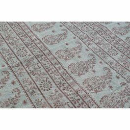 Alfombra Arabe DKD Home Decor Azul Verde 180 x 0.4 x 120 cm (2 Unidades)