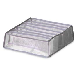 Organizador Kipit 7 Compartimentos para Sujetadores, 35x9x30 cm, Gris (24 Unidades) Organizador Kipit 7 Compartimentos para Sujetadores, 35x9x30 cm, Gris (24 Unidades)