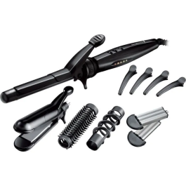 Remington S8670 Multistyler 5 en 1 Plancha para el cabello: alisa, riza, ondula, espiral y gofra. Tecnología iónica cerámica. Precio: 69.50000057. SKU: B1E2KY3MPF