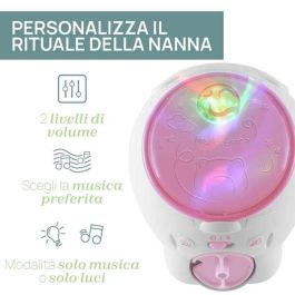 Proyector oso polar rosa 2 en 1 ¡con luces y música personalizables! 13x13x14,5 cm Proyector oso polar rosa 2 en 1 ¡con luces y música personalizables! 13x13x14,5 cm