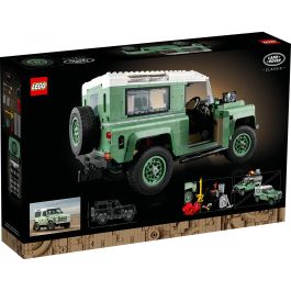 LEGO Land Rover Classic Defender 90 Icons - Juego de Construcción Maqueta Coche, 2336 Piezas, para Adultos