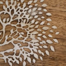 S/2 Bandejas Blanco-Natural 25 X 15 X 2,50 cm