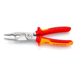 Alicates para instalaciones eléctricas 200x85x20mm 1386200sb knipex