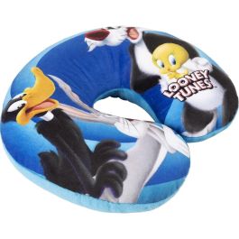 Looney Tunes I37 CZ10977 Almohada de Viaje para el Cuello para Niños desde 12 meses con Microperlas Rosa Aterciopelada Talla M Looney Tunes I37 CZ10977 Almohada de Viaje para el Cuello para Niños desde 12 meses con Microperlas Rosa Aterciopelada Talla M